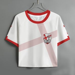 Team Version - White - Cropped T-Shirt