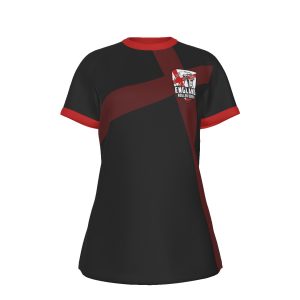 Team Version - Black - Curved T-Shirt